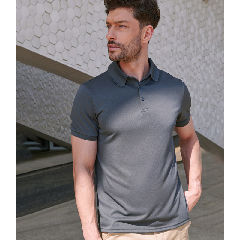 Henbury Recycled Polyester Piqué Polo Shirt Thumbnail