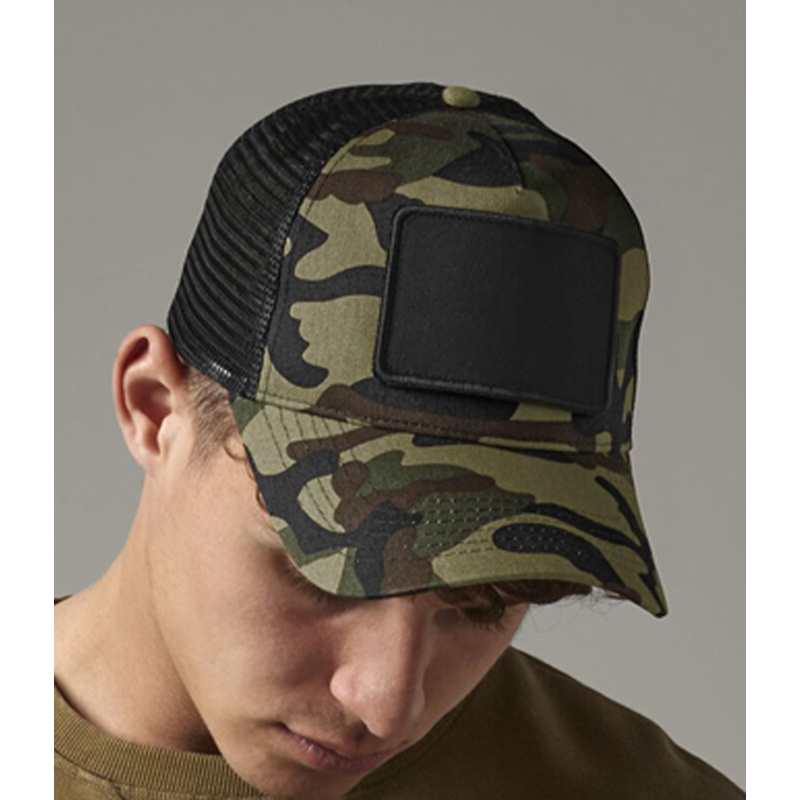Beechfield Patch Snapback Trucker Cap Thumbnail