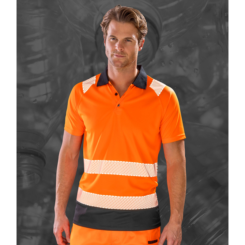 Result Recycled Safety Polo Shirt Thumbnail