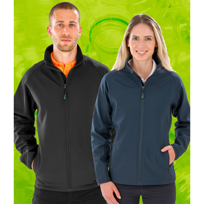 Result Recycled Ladies Printable Soft Shell Jacket Thumbnail