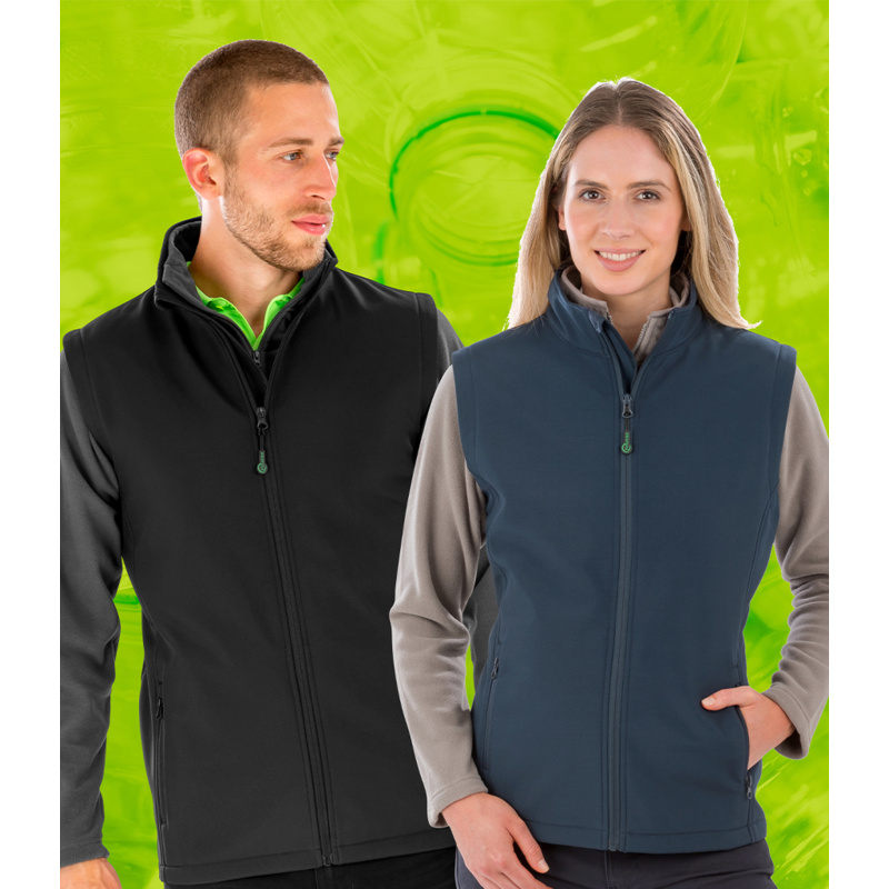Result Recycled Ladies Printable Soft Shell Bodywarmer Thumbnail