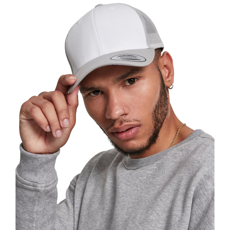 Flexfit Retro Coloured Front Trucker Cap Thumbnail