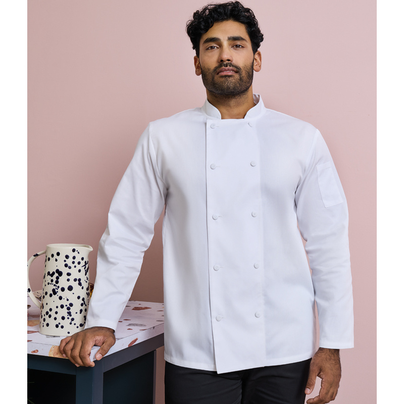Premier Coolchecker® Long Sleeve Chef's Jacket Thumbnail