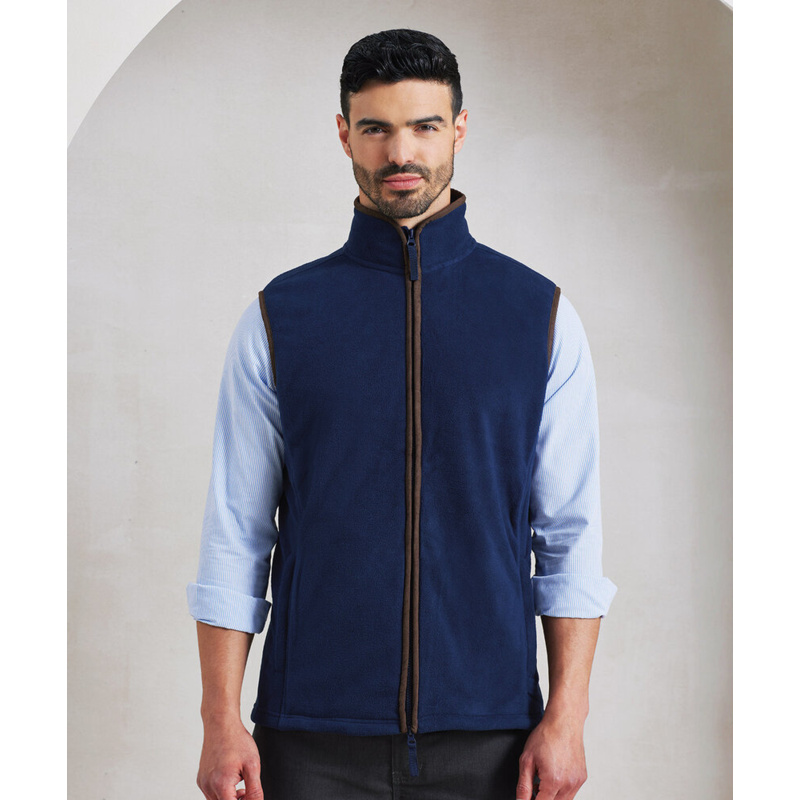 Artisan fleece gilet Thumbnail