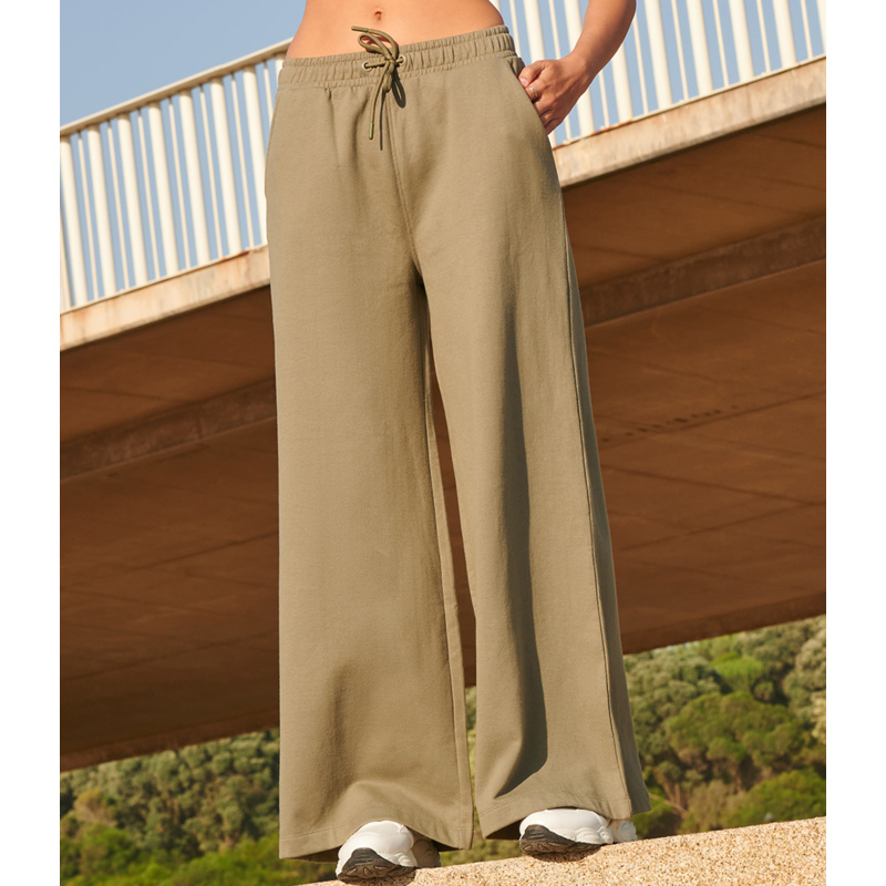 SF Clothing Ladies Sustainable Fashion Wide Leg Joggers Thumbnail