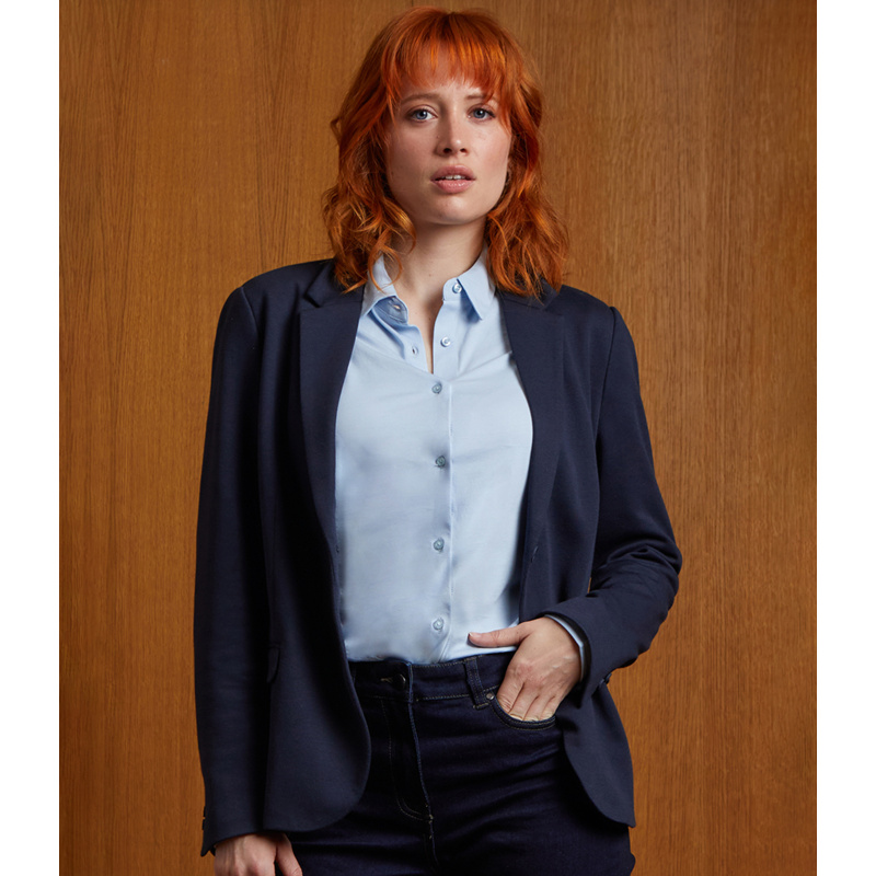 NEOBLU Ladies Marcel Piqué Blazer Thumbnail