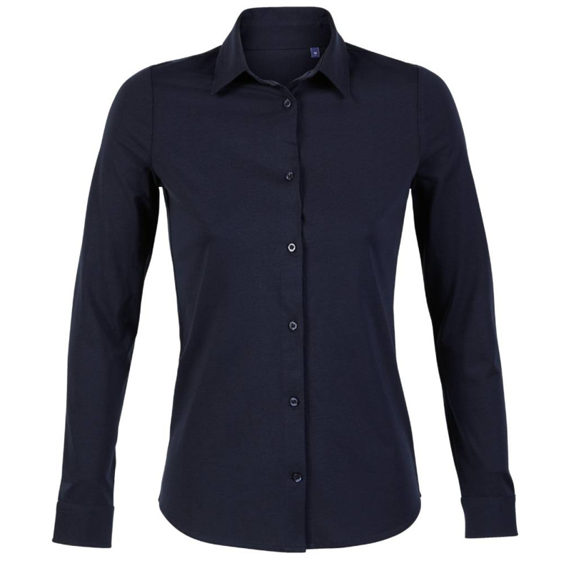 NEOBLU Ladies Balthazar Jersey Long Sleeve Shirt Thumbnail