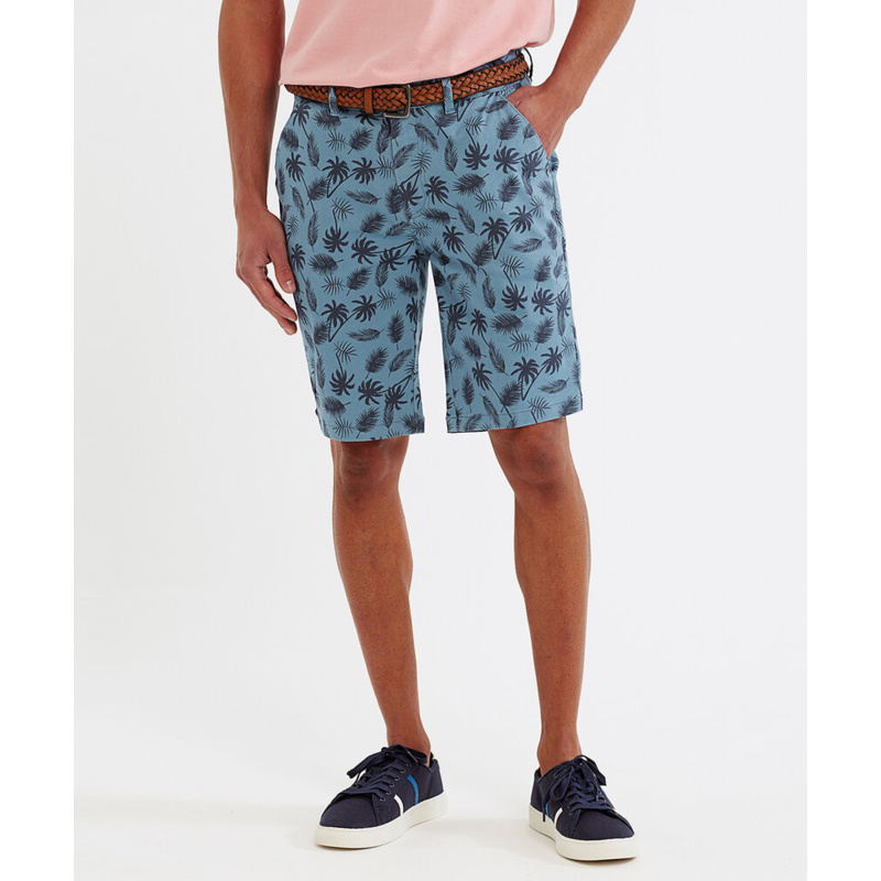 Men’s palm print shorts Thumbnail