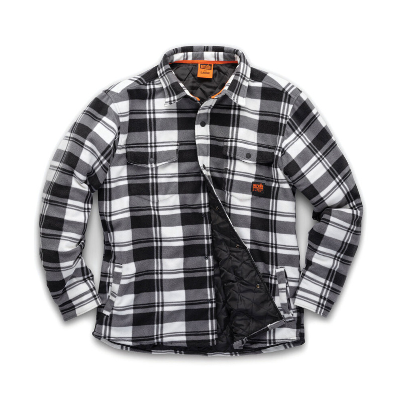 Worker padded checked shirt Thumbnail