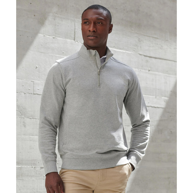 Unisex sustainable ¼-zip sweatshirt Thumbnail