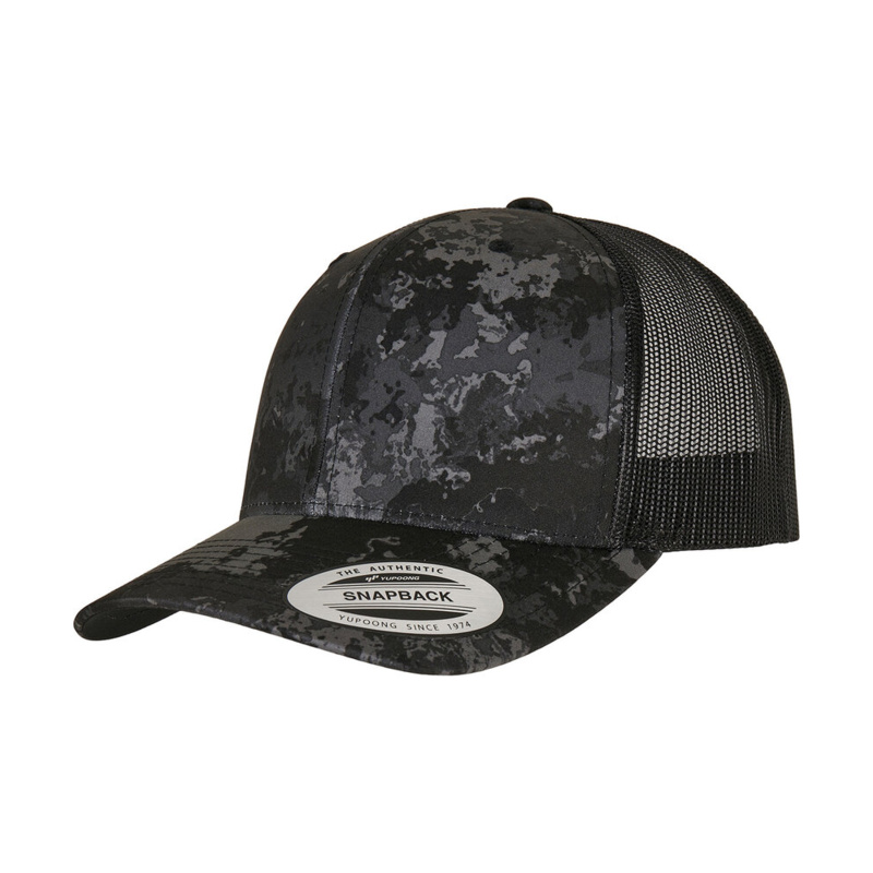 YP Classics® Veil Camo™ retro trucker cap (6606VC) Thumbnail