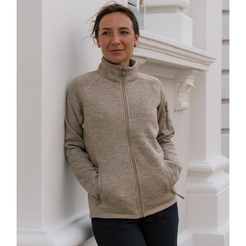 Stormtech Ladies Avalante Full Zip Knitted Fleece Jacket Thumbnail