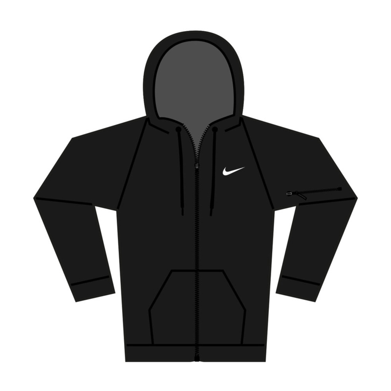 Nike men’s full-zip fitness hoodie Thumbnail