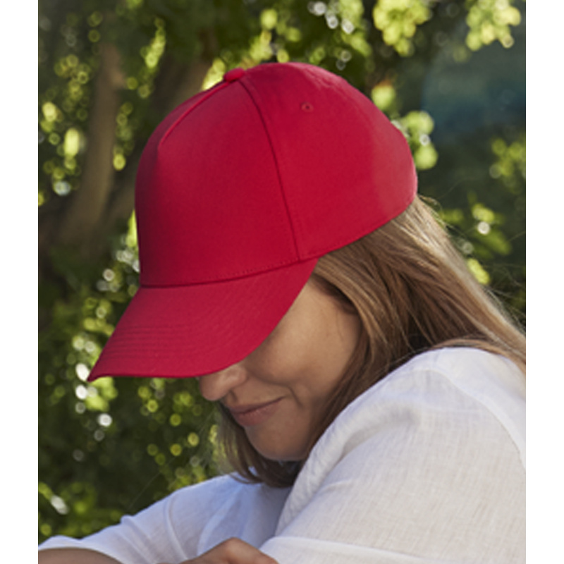 Beechfield EarthAware® Classic Organic Cotton 5 Panel Cap Thumbnail