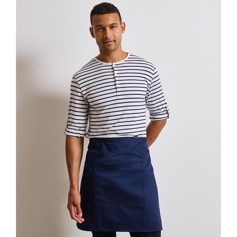 Premier 'Colours' Mid Length Apron with Pocket Thumbnail