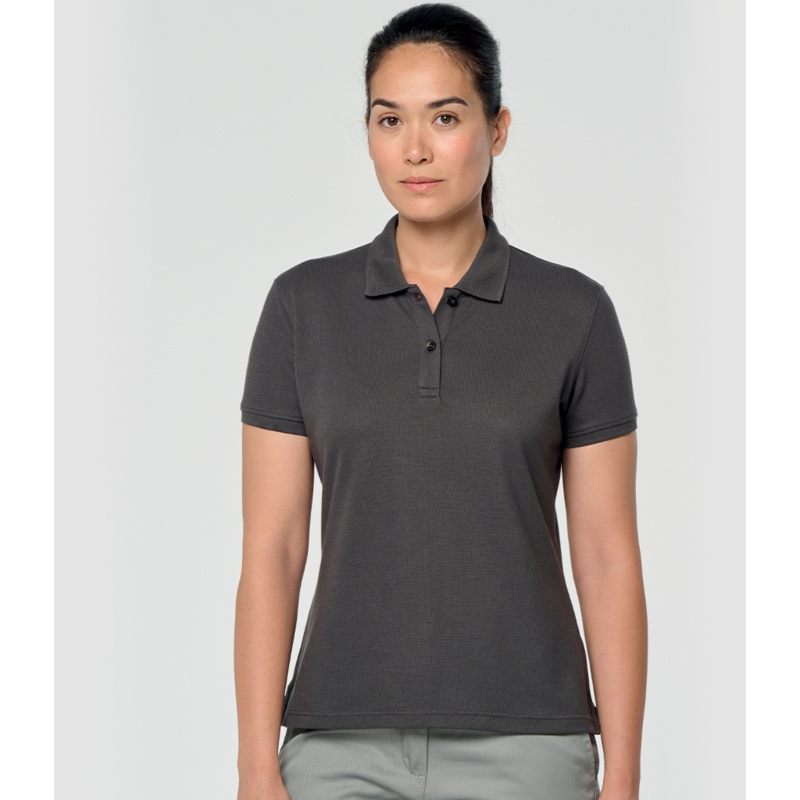 WK Designed to Work Ladies Anti-Bacterial Piqué Polo Shirt Thumbnail