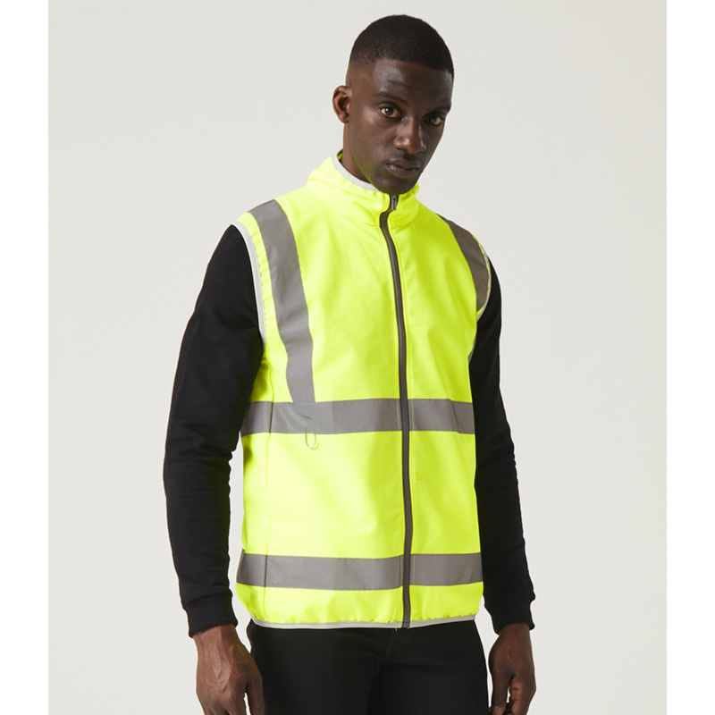 Regatta High Visibility Pro Full Zip Gilet Thumbnail