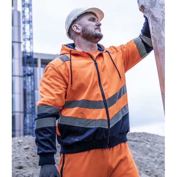 Regatta High Visibility Pro Full Zip Hoodie Thumbnail