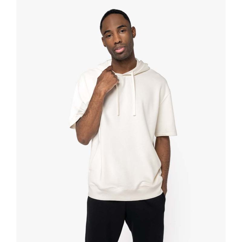 Native Spirit Unisex French Terry Short Sleeve Hooded Sweatshirt Thumbnail