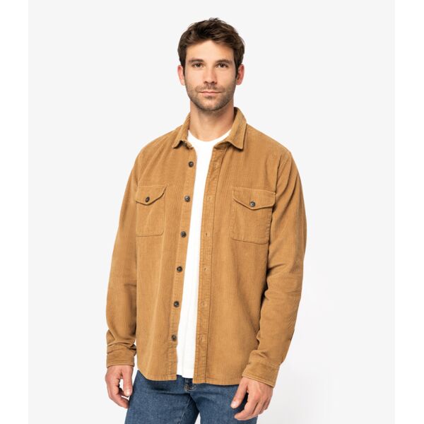 Spasso Faded Corduroy Overshirt Thumbnail