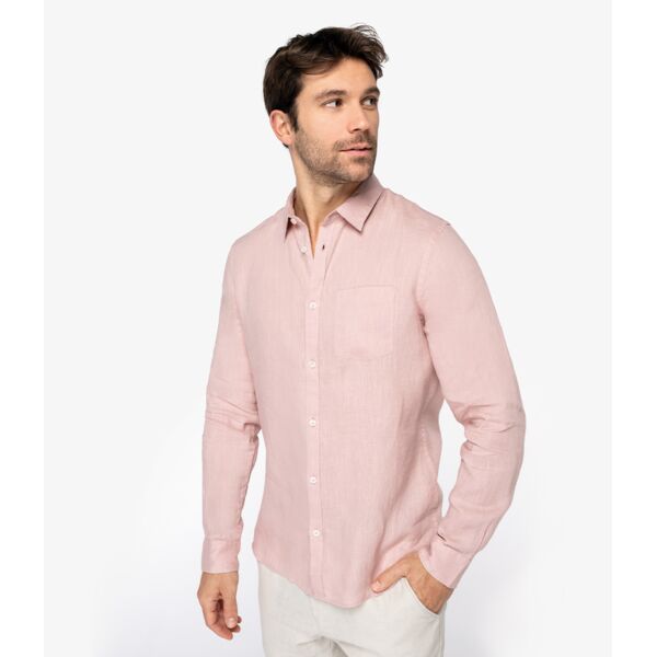 Spasso Long Sleeve Linen Shirt Thumbnail