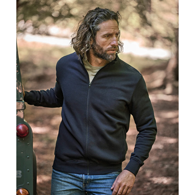 Full-zip sweat cardigan (5440) Thumbnail