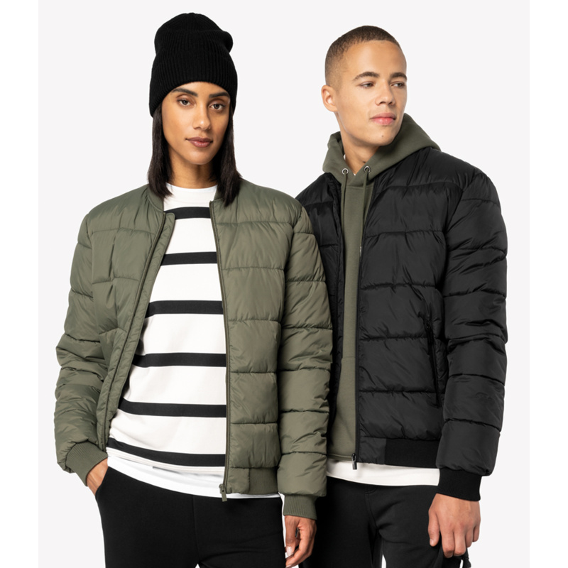 Native Spirit Varsity Collar Padded Jacket Thumbnail