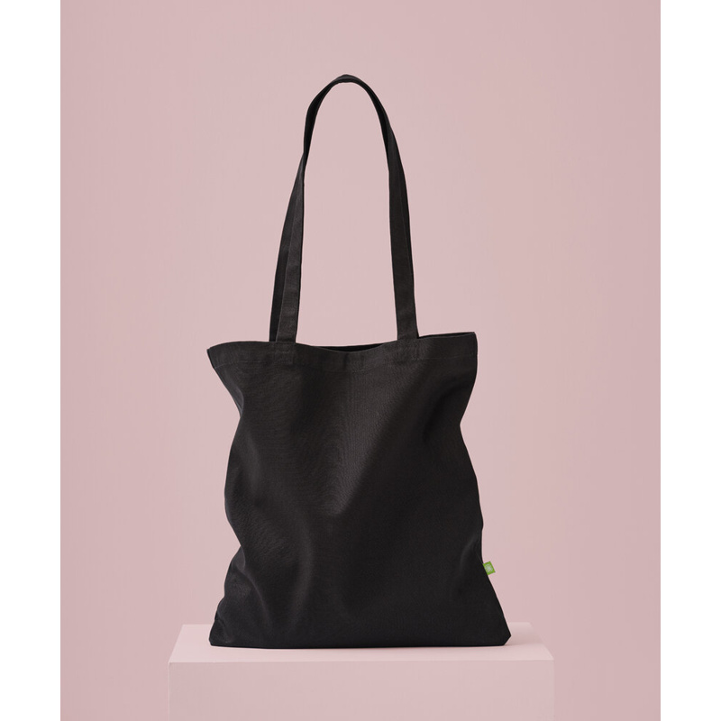 Premium organic canvas shopper long handle Thumbnail