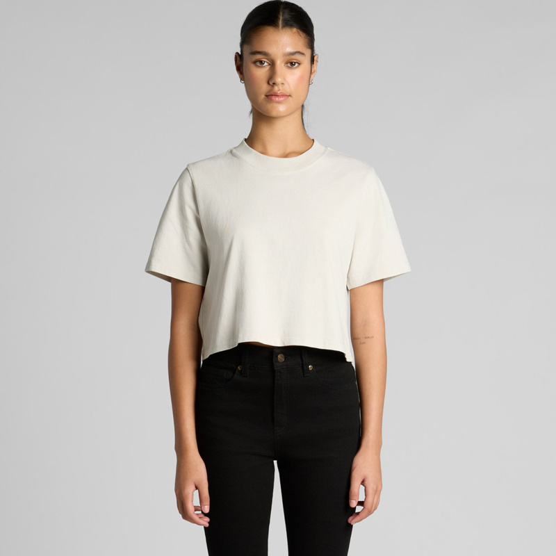 WOS HEAVY FADED CROP TEE Thumbnail