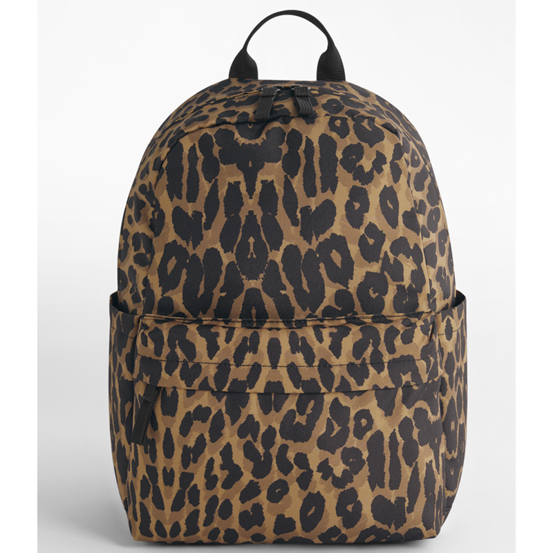 BagBase Leopard Print Mini Backpack Thumbnail