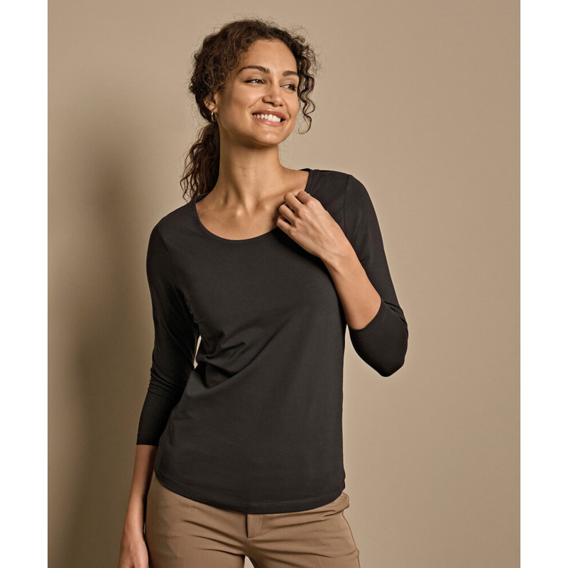 Women’s stretch 3/4-sleeve tee (460) Thumbnail