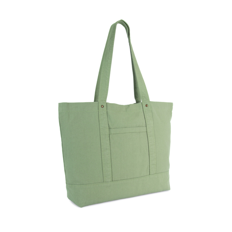 Kimood Washed Cotton Shopper Bag Thumbnail