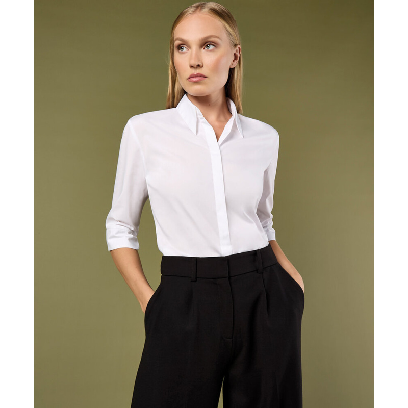Contiental ¾ sleeve blouse womens Thumbnail