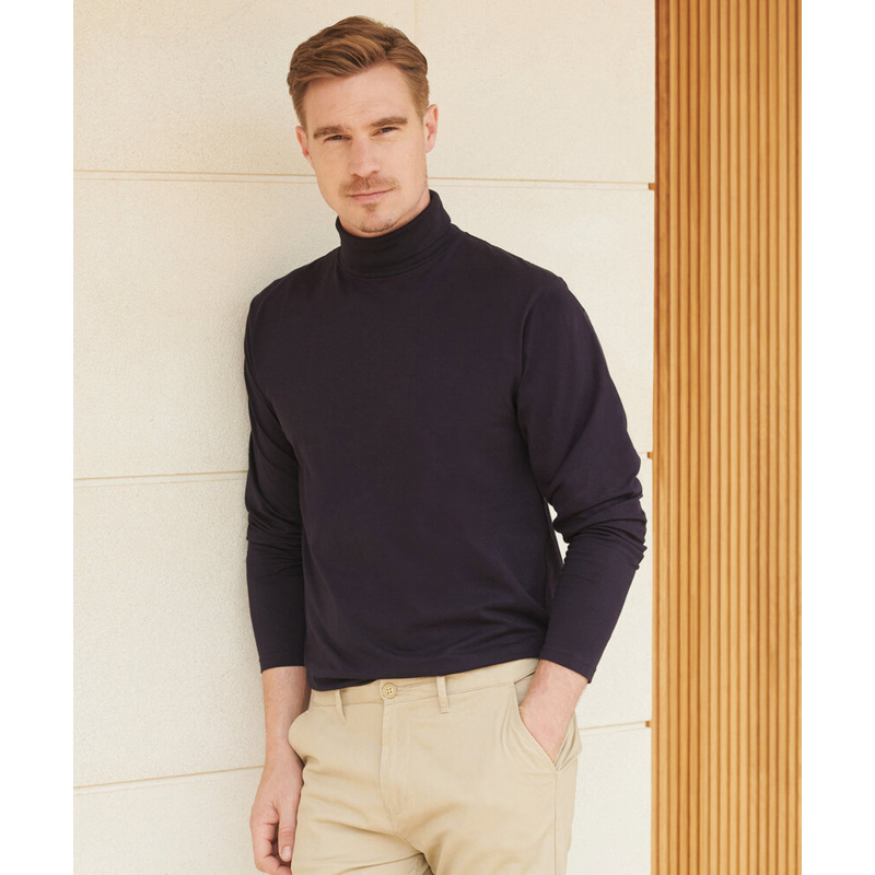 Long sleeve roll neck top Thumbnail