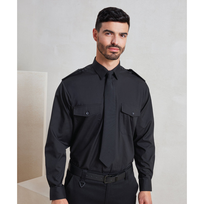 Long sleeve pilot shirt Thumbnail