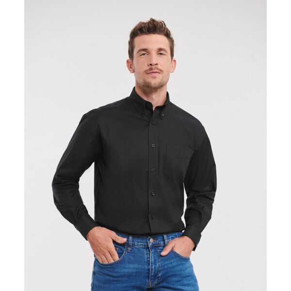 Long sleeve easycare Oxford shirt Thumbnail