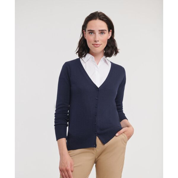 Women's v-neck knitted cardigan Thumbnail