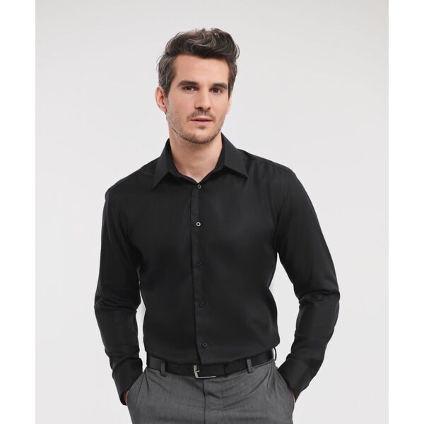 Long sleeve tailored ultimate non-iron shirt Thumbnail