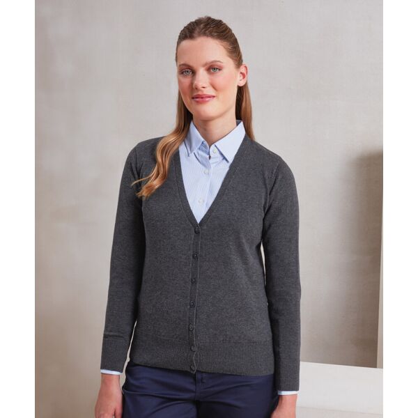 Women's button-through knitted cardigan Thumbnail