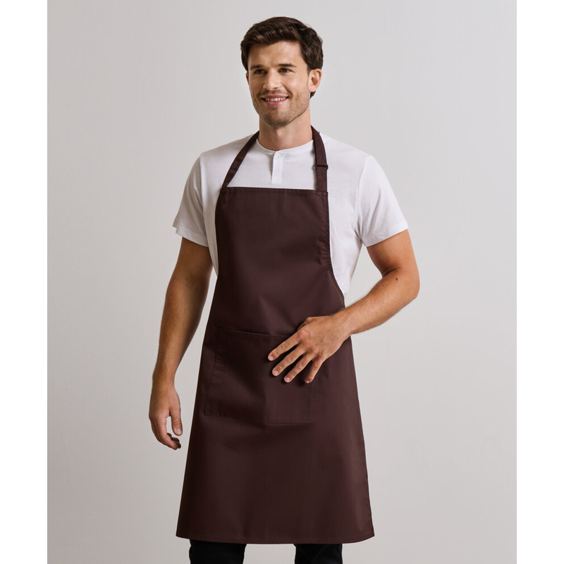 Colours bib apron with pocket Thumbnail