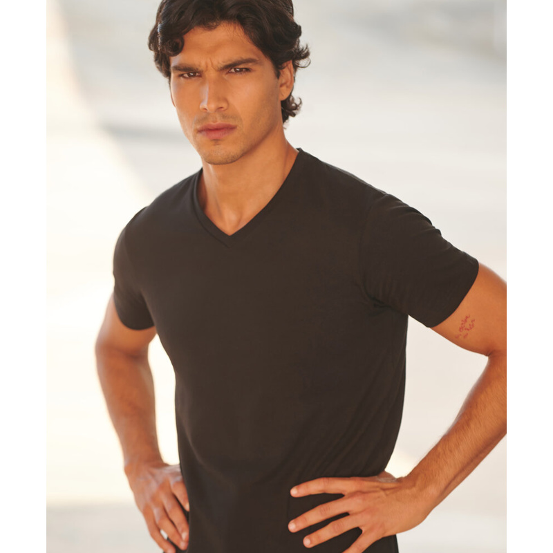 Men's feel good stretch v-neck t-shirt Thumbnail