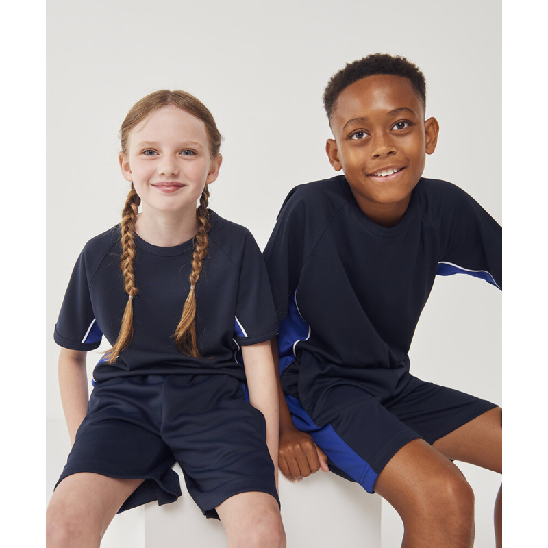 Kids performance panel t-shirt Thumbnail