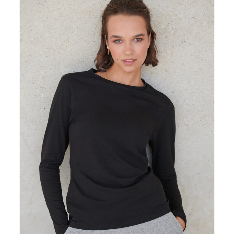 Women's feel good long sleeved stretch t-shirt Thumbnail