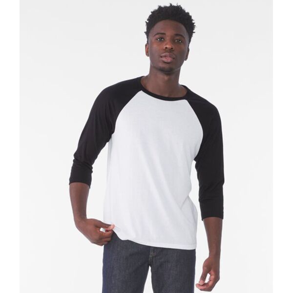 Canvas Unisex 3/4 Sleeve Baseball T-Shirt Thumbnail