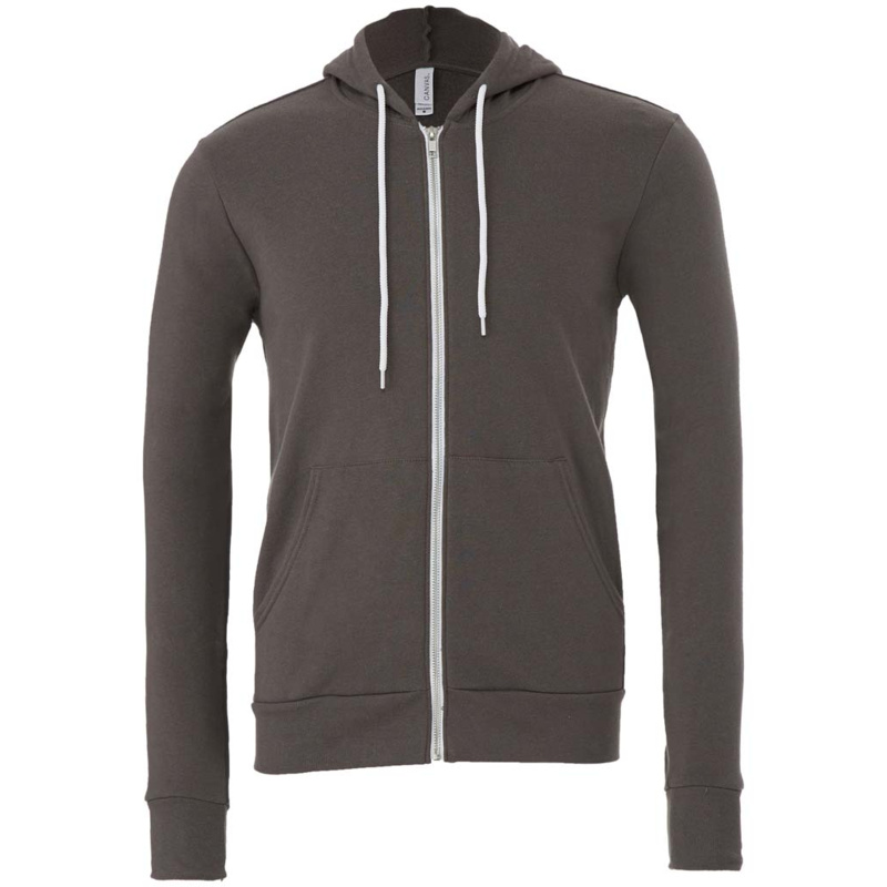 Canvas Unisex Full Zip Hoodie Thumbnail