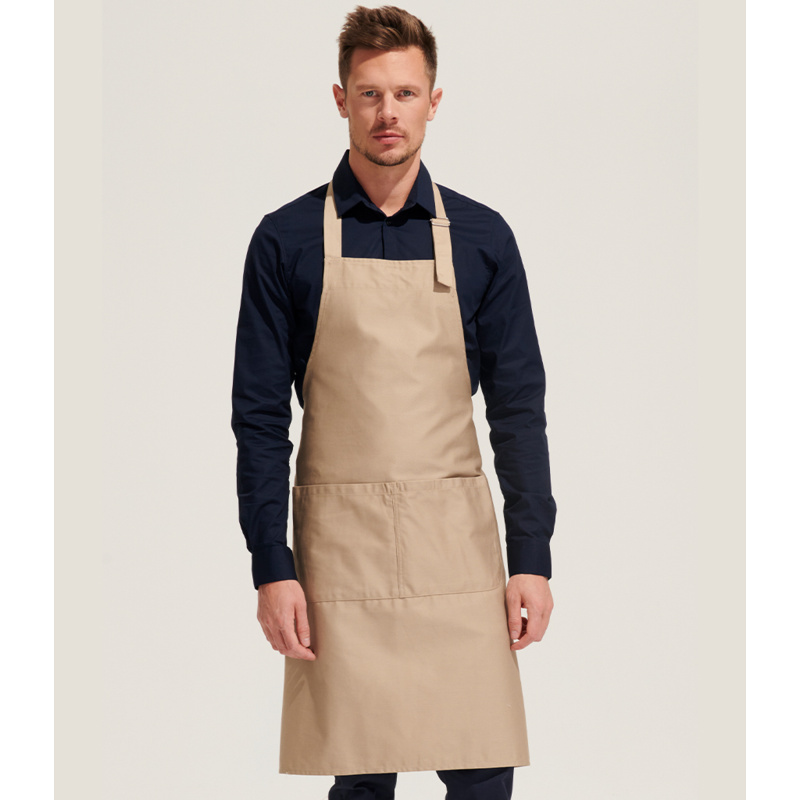SOL'S Gala Long Bib Apron Thumbnail