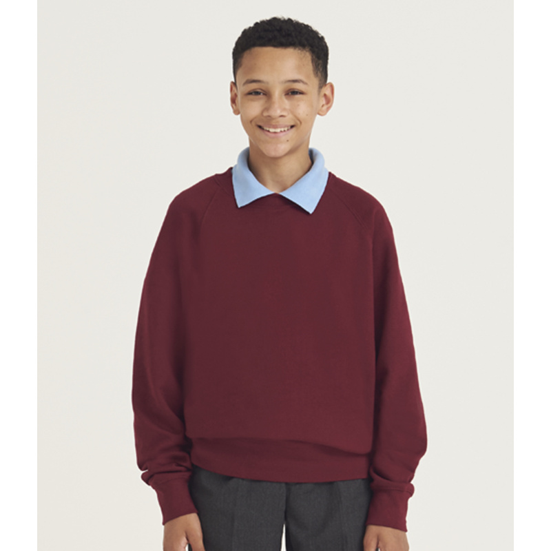 AWDis Academy Senior Raglan Sweatshirt Thumbnail