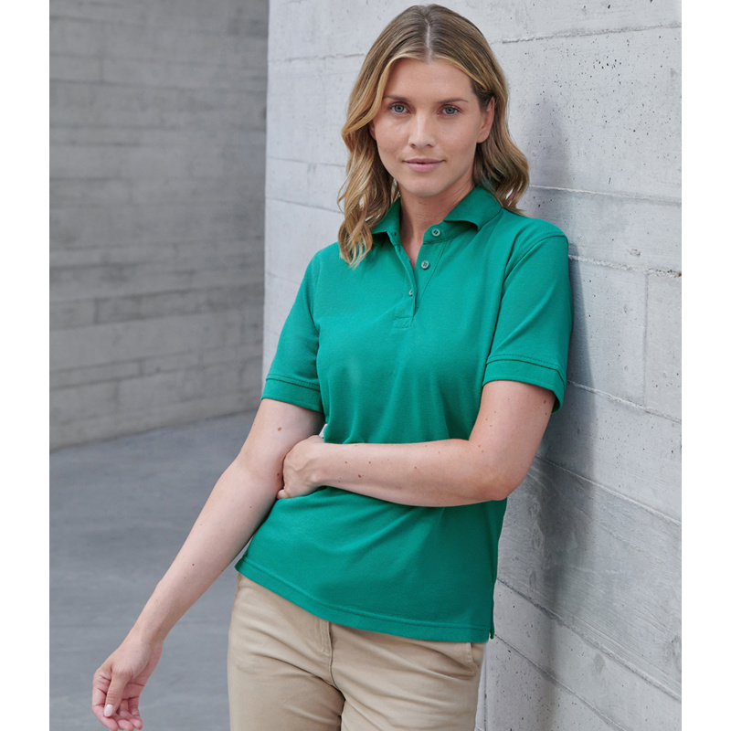 Henbury Ladies Poly/Cotton Piqué Polo Shirt Thumbnail