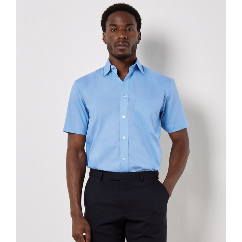 Kustom Kit Short Sleeve Classic Fit Business Shirt Thumbnail
