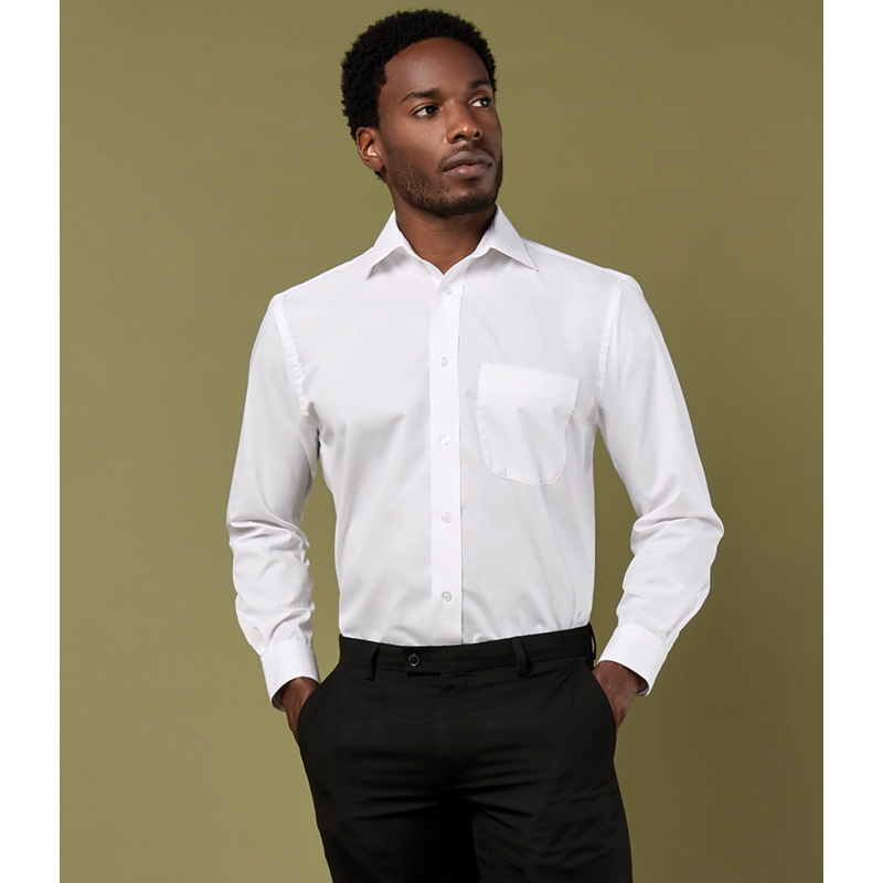 Kustom Kit Long Sleeve Classic Fit Business Shirt Thumbnail